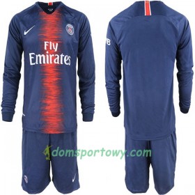 Koszulka Paris Saint-Germain Dziecięcy Domowe Koszulki Piłkarskie 2018-2019 Długi Rękaw